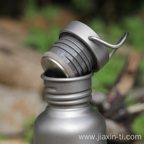 Travel Bike Metal Water Bottles Titanium Cycling Bottle